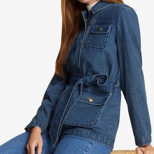NWT draper James denim field jacket